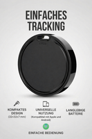 Tracker Smart-Tag – Kompatibel mit Apple „Wo ist?“ & Google „Find My Device“ (Android & iOS)