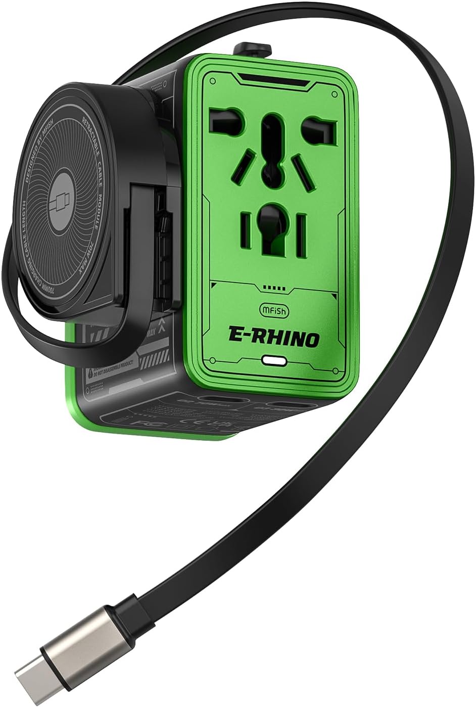 MFish E-Rhino 75W Universal-Reiseladegerät