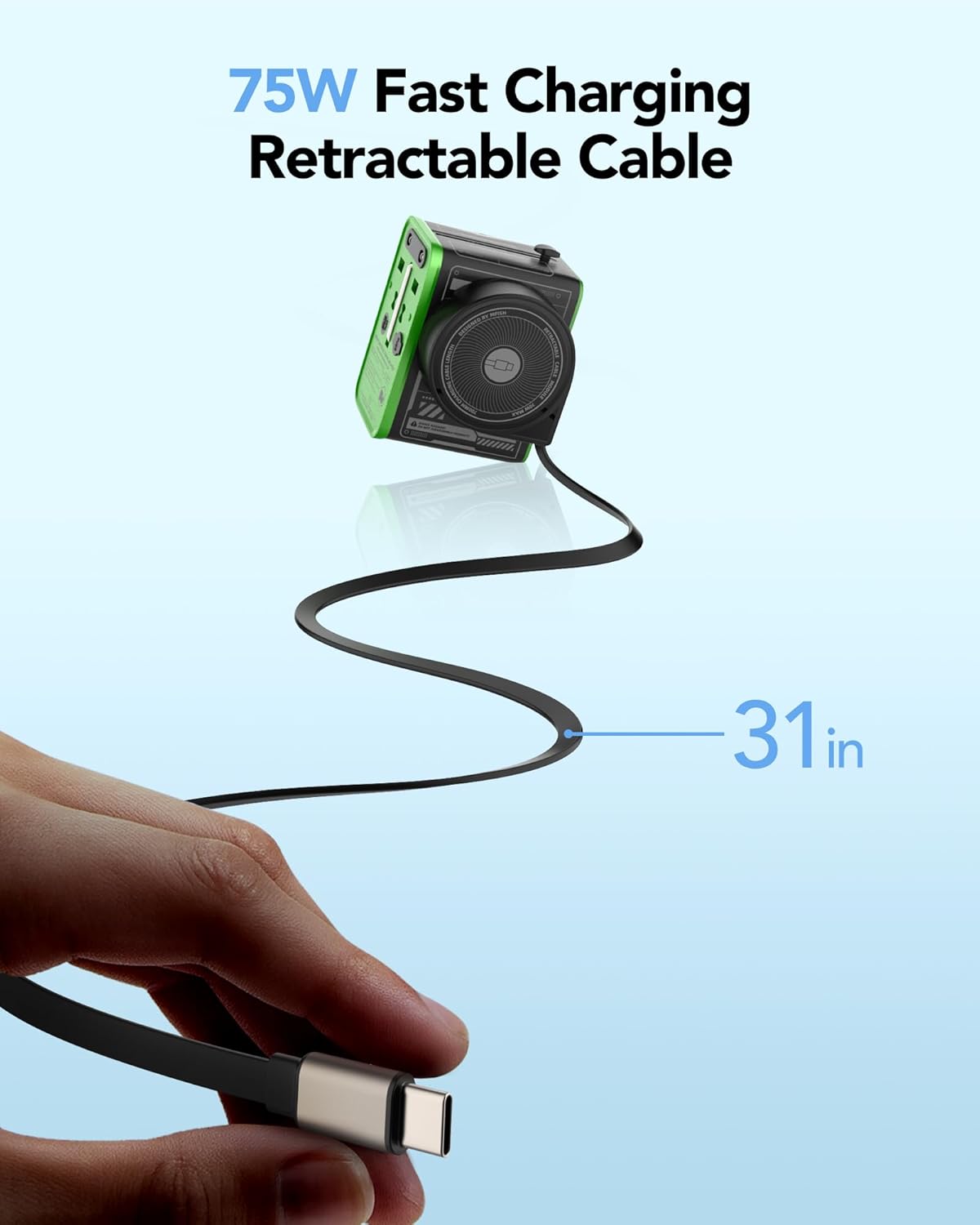 MFish E-Rhino 75W Universal-Reiseladegerät