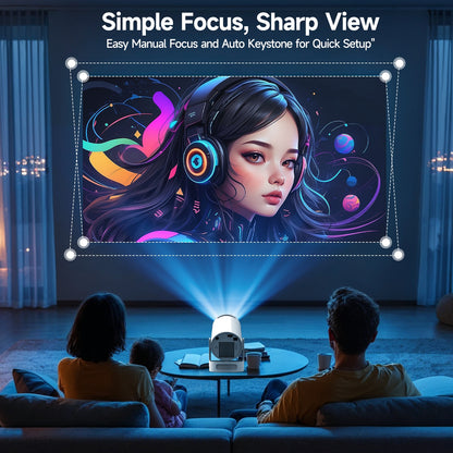 Netflix on the ceiling in 3 minutes