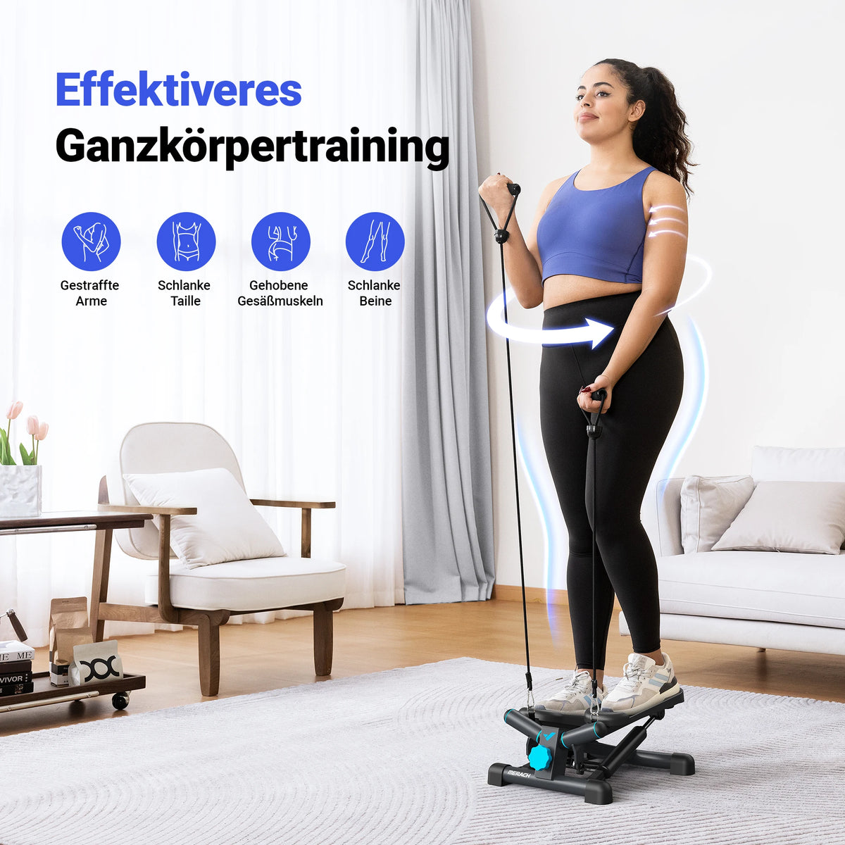 Ganzkörper-Fettverbrennungs-Workout für zu Hause