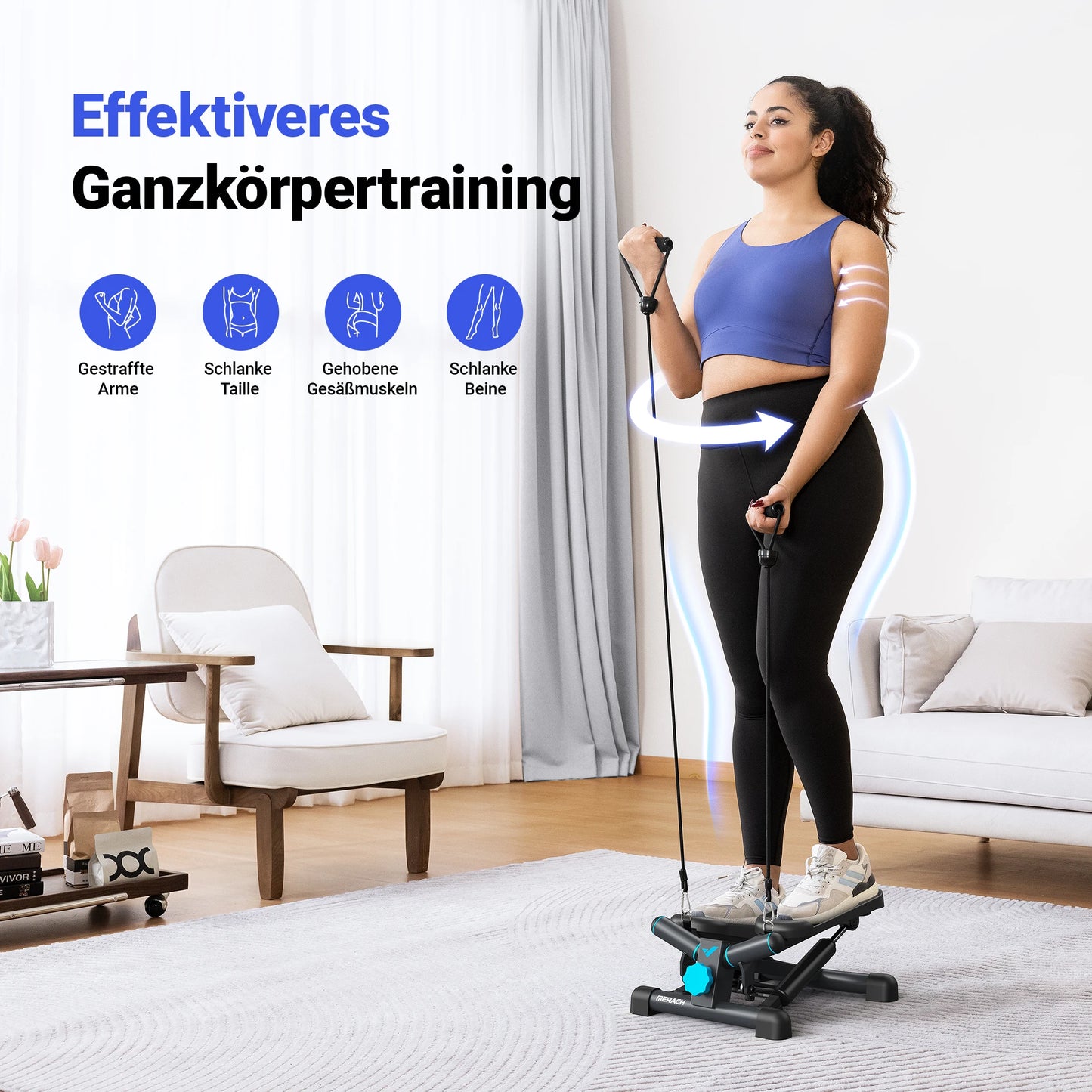 Ganzkörper-Fettverbrennungs-Workout für zu Hause