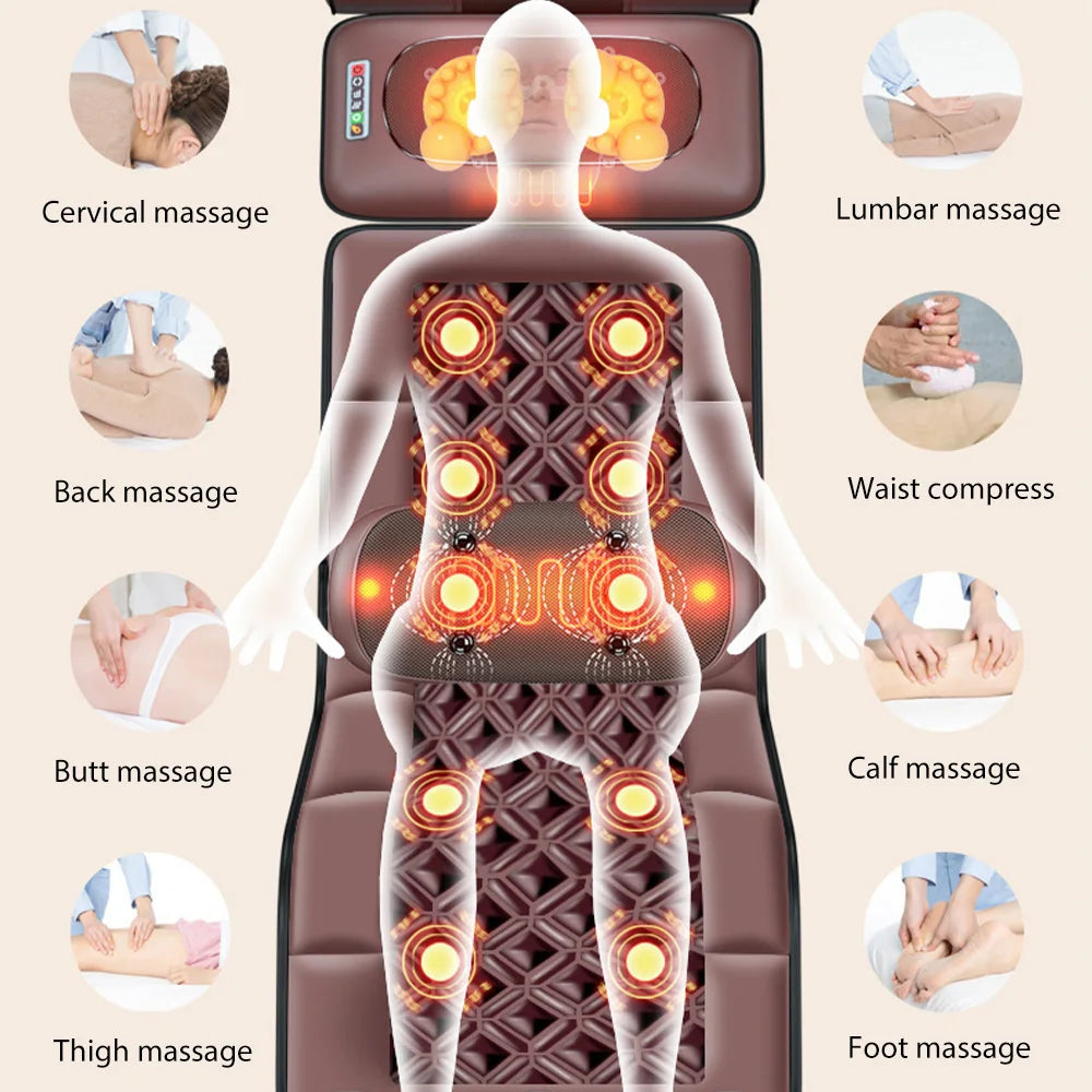 Elektrische Vibrationsmatratze zur Ganzkörpermassage