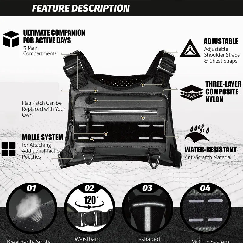 Chest Bag For Men