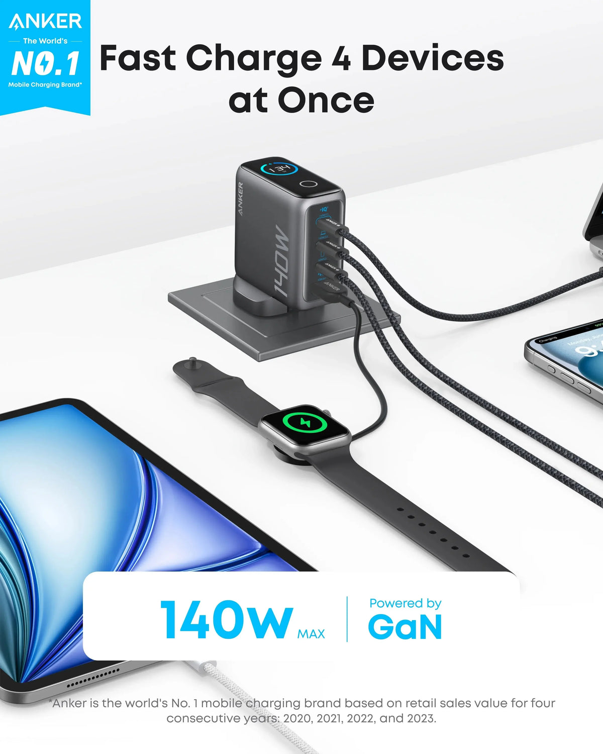 Anker Ladegerät 140W Original