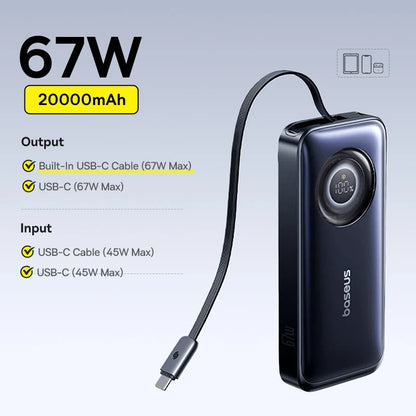 Baseus Power Bank 20000mah 67W Original