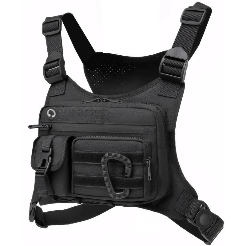 Erstklassige bequeme Brusttasche für Laufsport und Motorradfahren