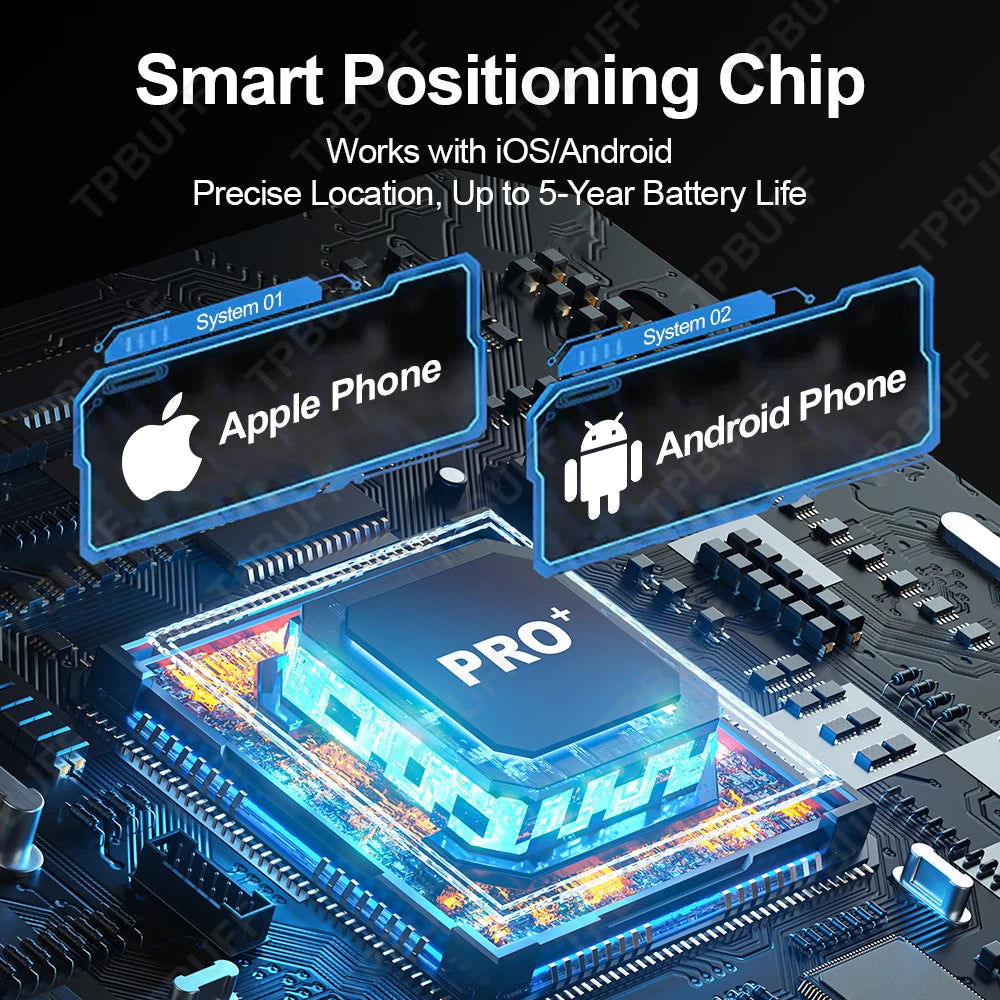 Ultraflacher Android GPS Wallet Tracke