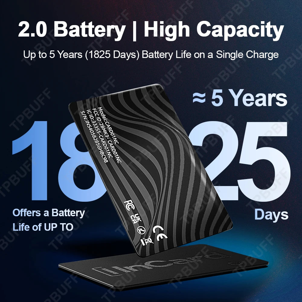 Ultraflacher Android GPS Wallet Tracke