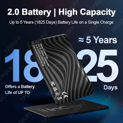 Ultraflacher Android GPS Wallet Tracke