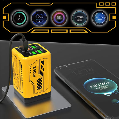 Fast Phone Charging 240W / 6-in-1