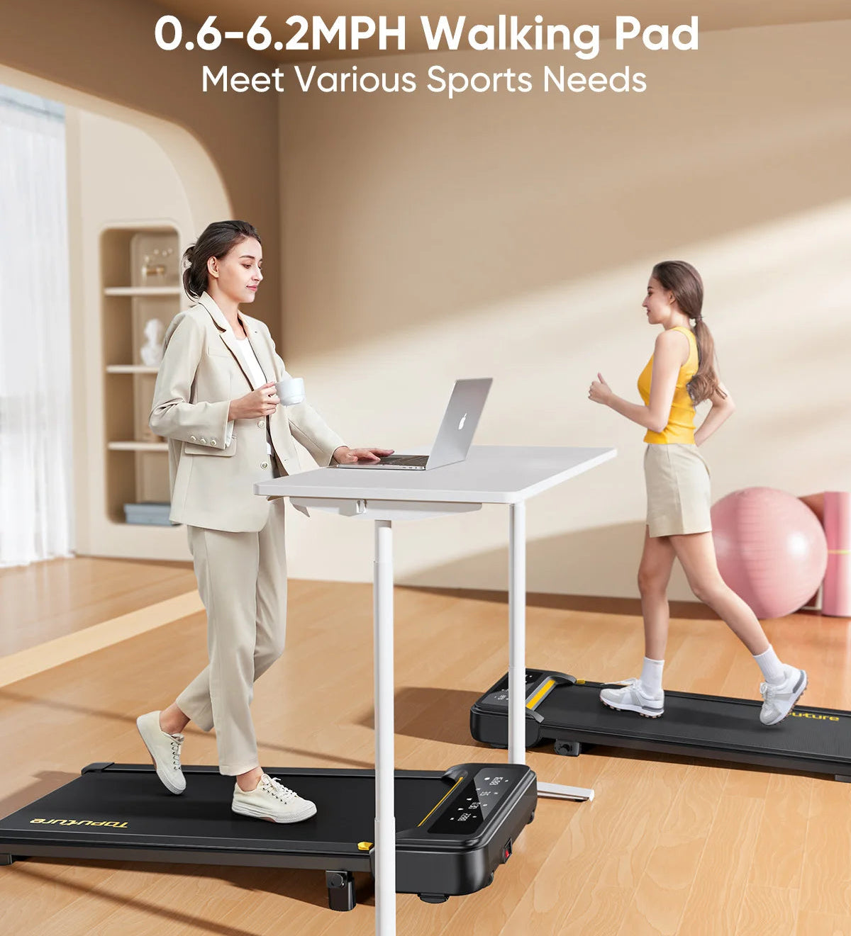 Compact Smart Incline Treadmill Pro