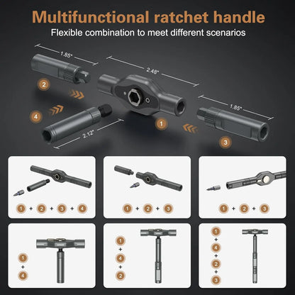 Multifunktionales Werkzeugset 24-in-1