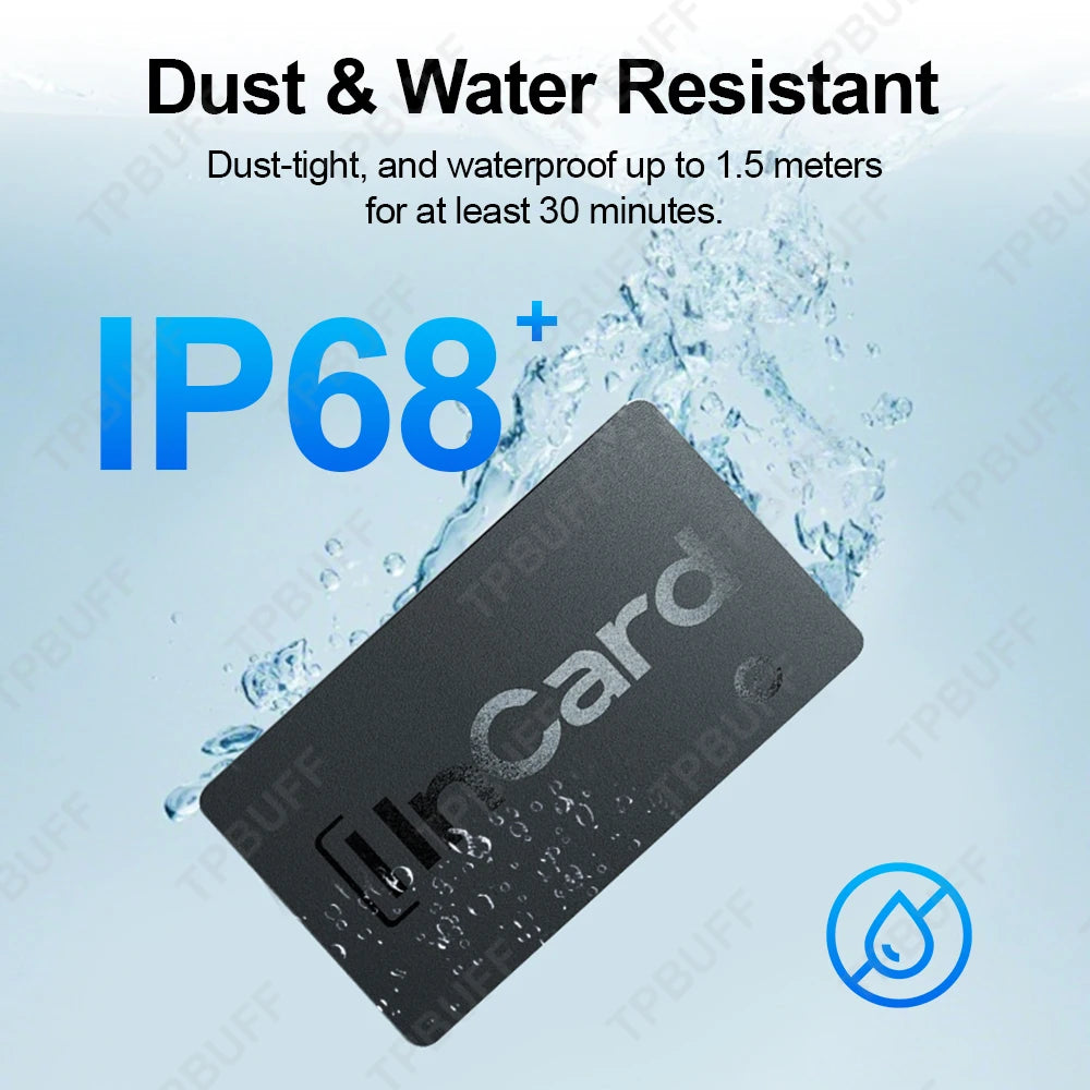 Ultraflacher Android GPS Wallet Tracke