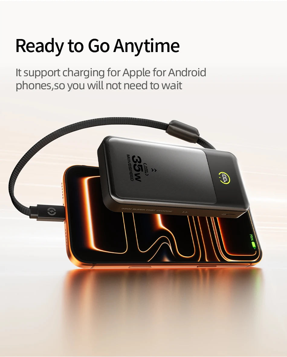 Power Bank 20000mAh 35W MOVESPEED Fast Charging