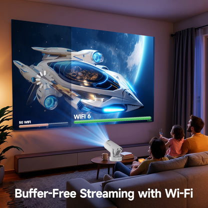 Netflix on the ceiling in 3 minutes