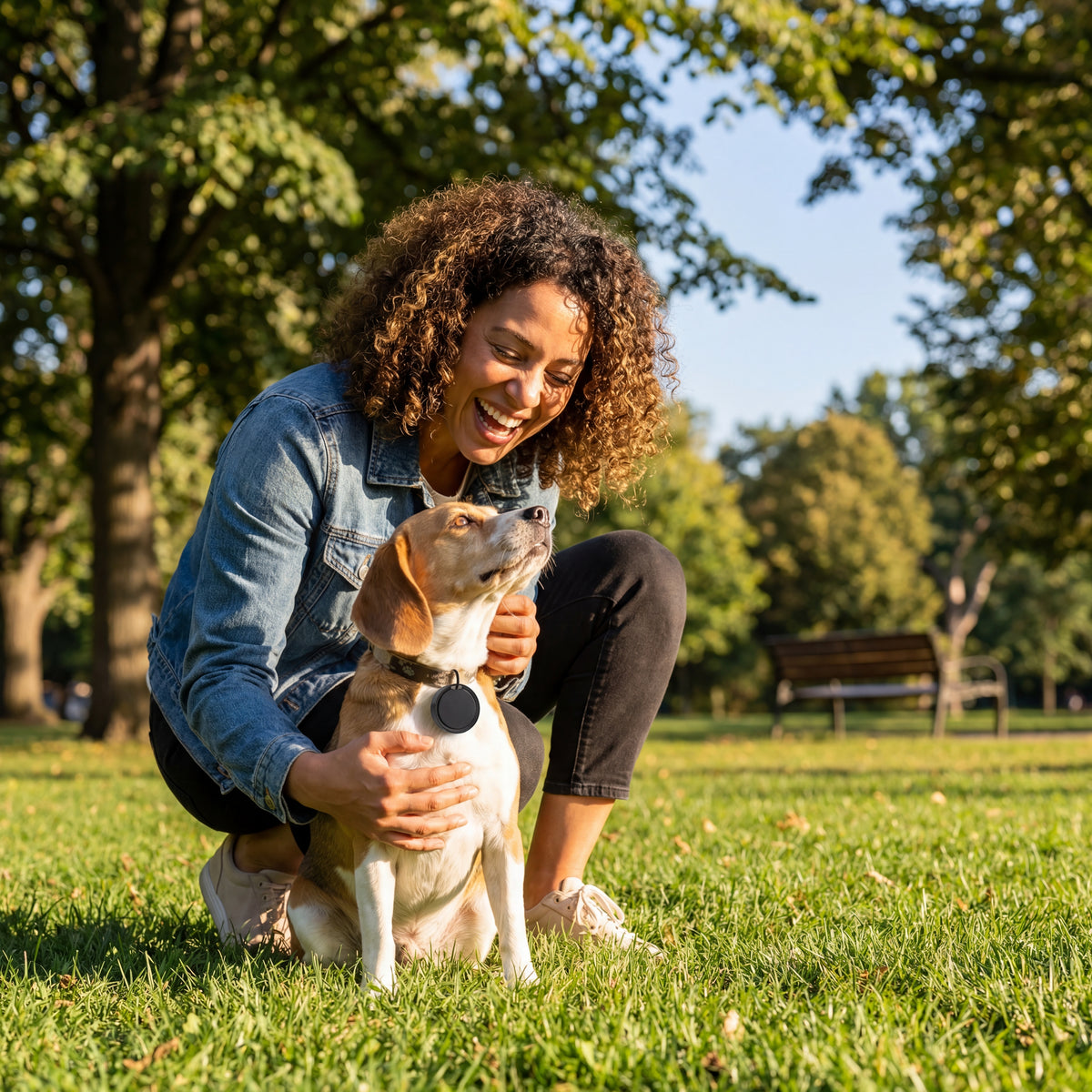 Tracker Smart-Tag – Kompatibel mit Apple „Wo ist?“ & Google „Find My Device“ (Android & iOS)
