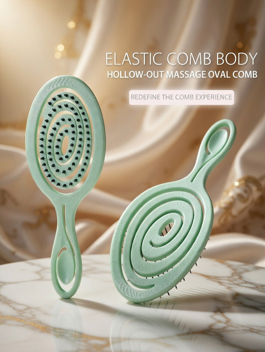 Professional Vented Shine Detangling Brush
