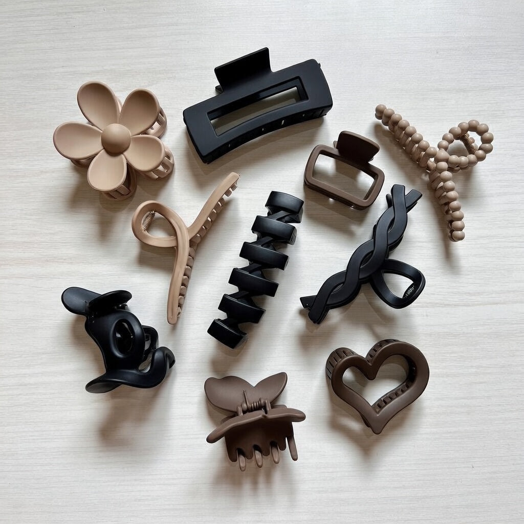 Cute Hair Clips for Women – Trendy Barrettes (Pack of 11)