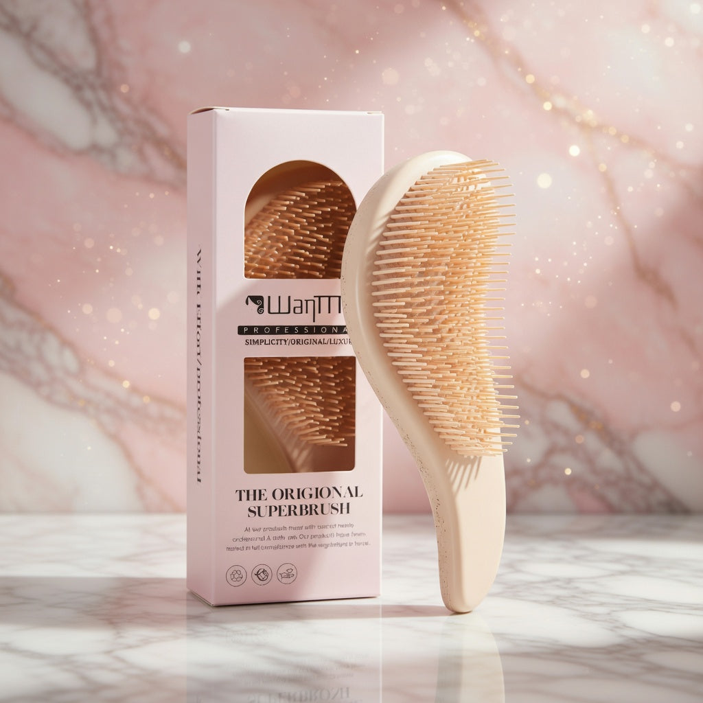 Magischer antistatischer Massage-Haarkamm