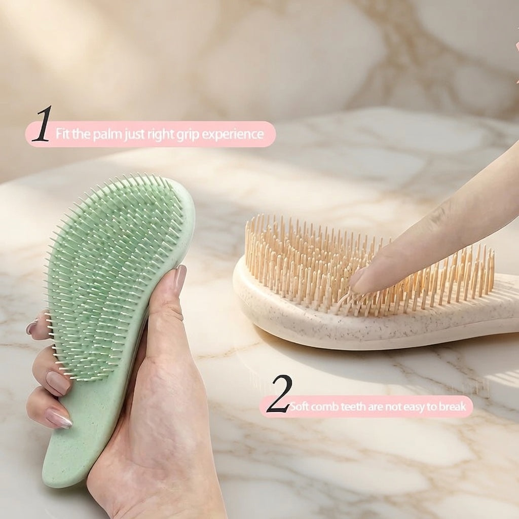 Magischer antistatischer Massage-Haarkamm