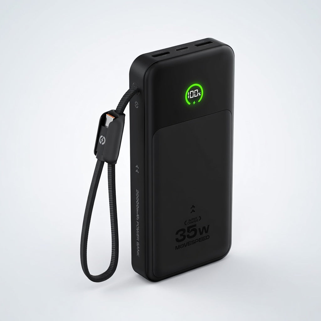 Powerbank 20000mAh 35W MOVESPEED Schnellladen