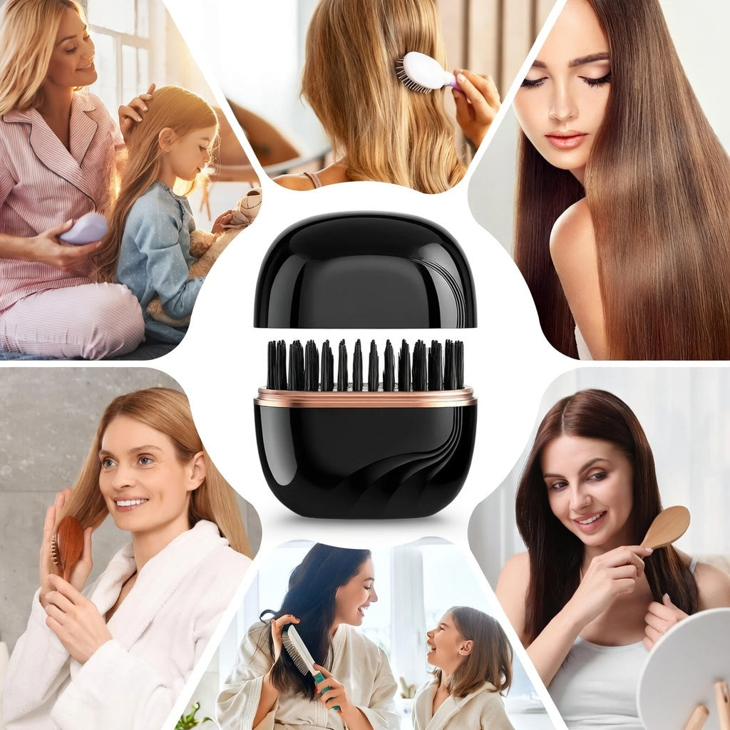 Pocket Hair Straightener Brush