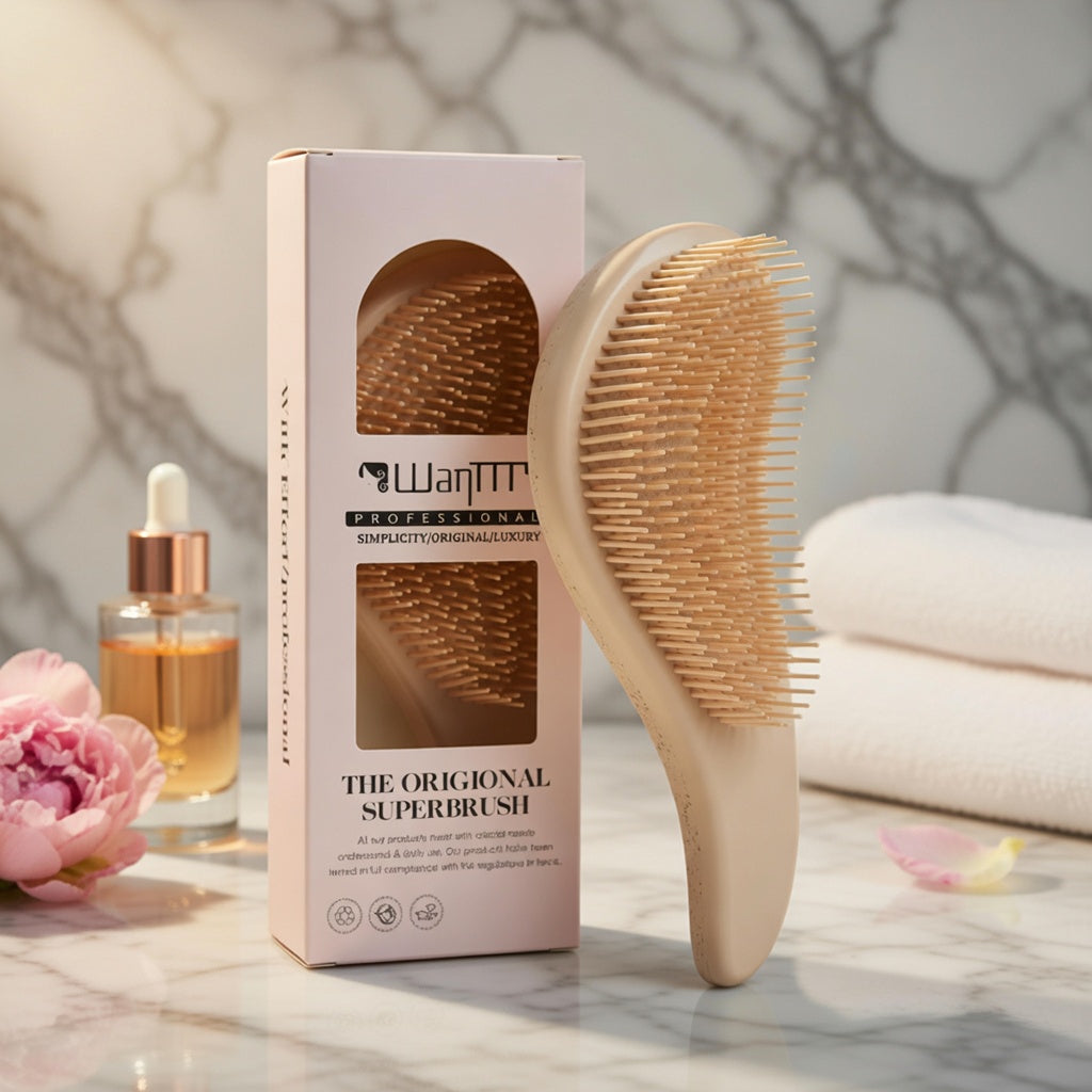 Magischer antistatischer Massage-Haarkamm