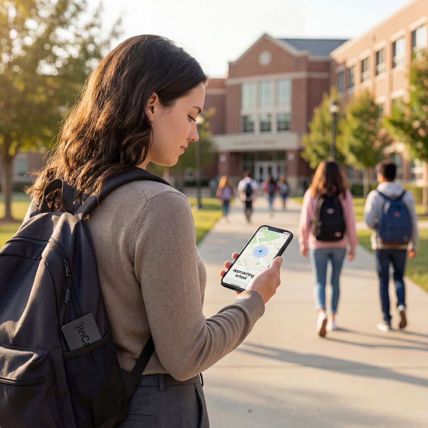 Ultraflacher Android GPS Wallet Tracke