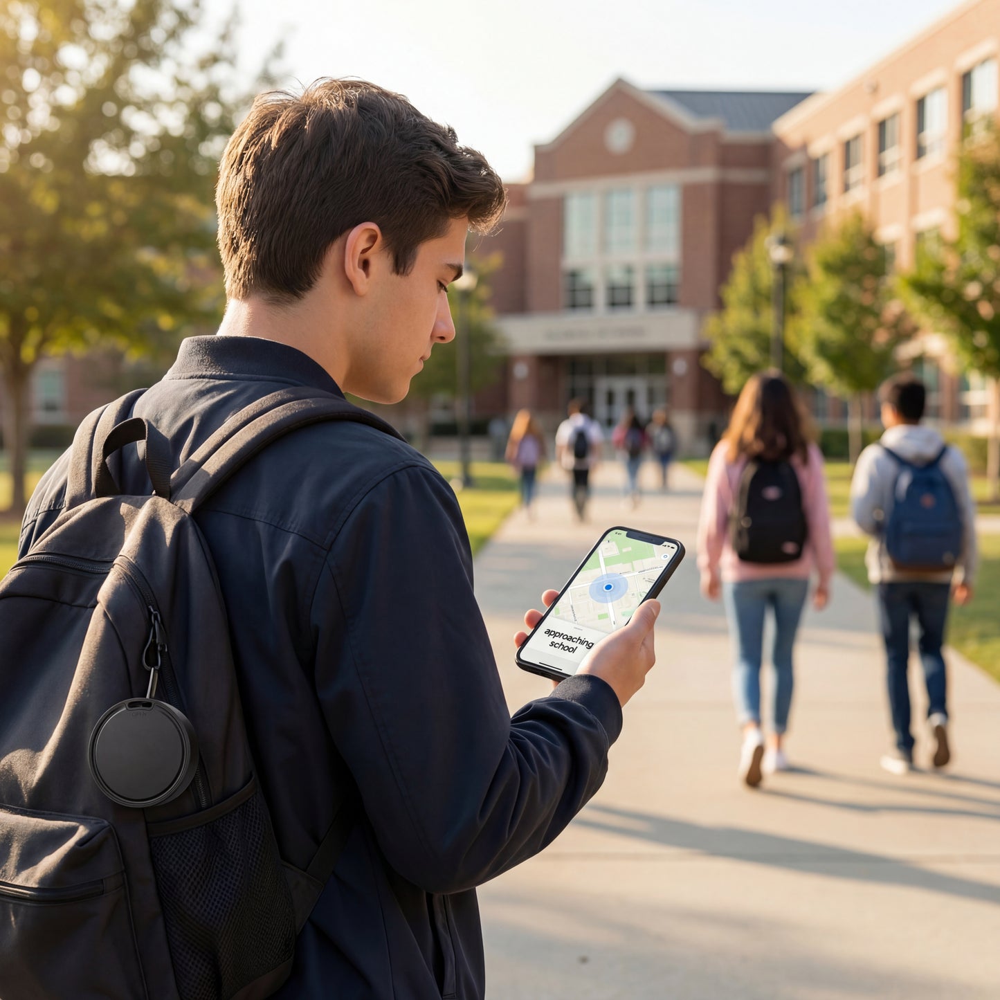 Tracker Smart-Tag – Kompatibel mit Apple „Wo ist?“ & Google „Find My Device“ (Android & iOS)