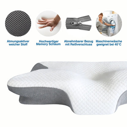 HealthySleep – Ergonomisches Nackenstützkissen