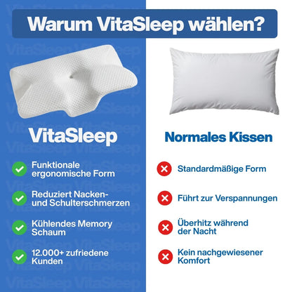 HealthySleep – Ergonomisches Nackenstützkissen